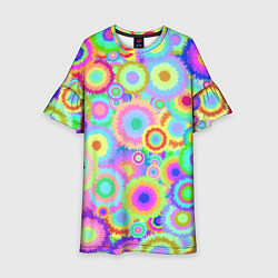 Детское платье Disco-Tie-Dye