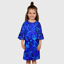 Платье клеш для девочки Fashion pattern, цвет: 3D-принт — фото 2