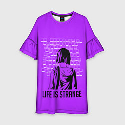 Платье клеш для девочки Стена Макс, цвет: 3D-принт