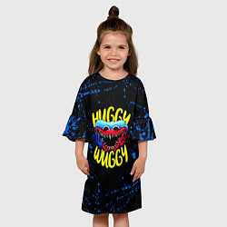 Платье клеш для девочки Хагги Вагги Поппи Плейтайм, цвет: 3D-принт — фото 2