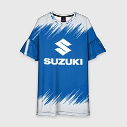 Платье клеш для девочки Suzuki - sport, цвет: 3D-принт
