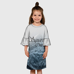 Платье клеш для девочки Square One, цвет: 3D-принт — фото 2