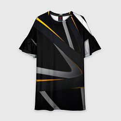 Детское платье Спортивная геометрия полосы