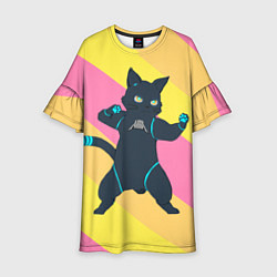 Детское платье Hi-Fi Rush Cat