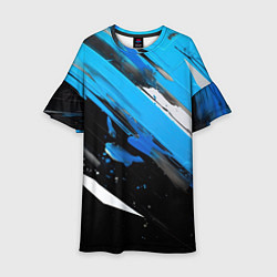 Детское платье Black blue white