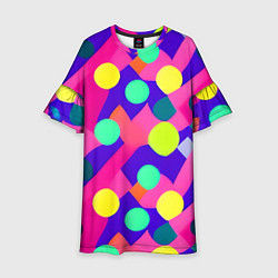 Детское платье Психоделическая абстракция