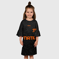 Платье клеш для девочки Форма Fnatic pixels, цвет: 3D-принт — фото 2
