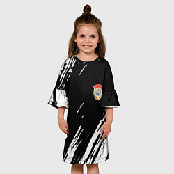 Платье клеш для девочки Ссср спортивный стиль, цвет: 3D-принт — фото 2