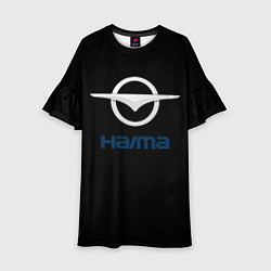 Платье клеш для девочки Haima auto, цвет: 3D-принт