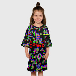 Платье клеш для девочки Emc2, цвет: 3D-принт — фото 2