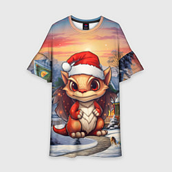 Детское платье Новый год 2024 символ года дракон