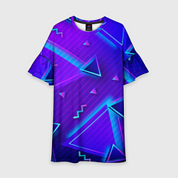 Детское платье Neon Pattern colored