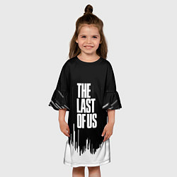 Платье клеш для девочки The last of us текстура, цвет: 3D-принт — фото 2