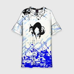 Платье клеш для девочки Хидео кодзима game death stranding, цвет: 3D-принт