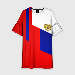 Детское платье Россия геометрия спортивная