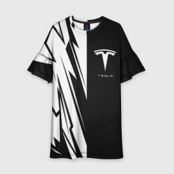 Детское платье Tesla - carbon texture