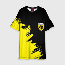 Детское платье AEK sport color yellow