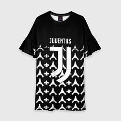 Платье клеш для девочки Juventus sport club, цвет: 3D-принт