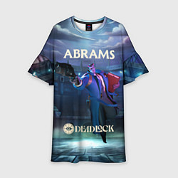 Платье клеш для девочки Deadlock Abrams, цвет: 3D-принт