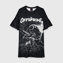 Платье клеш для девочки The offspring Supercharged, цвет: 3D-принт