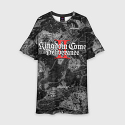 Платье клеш для девочки Kingdom Come Deliverance 2, цвет: 3D-принт