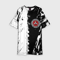 Детское платье Mercedes краски текстура