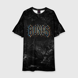 Детское платье Bones логотип