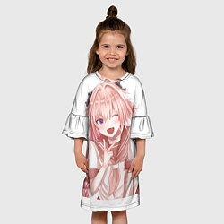 Платье клеш для девочки Астольфо - Судьба: Апокриф - big pictures, цвет: 3D-принт — фото 2