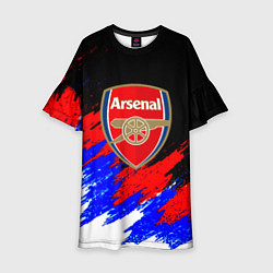 Детское платье Арсенал краски триколор