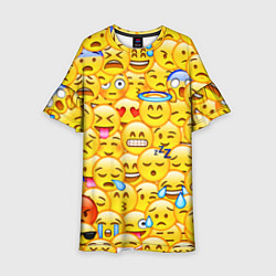 Детское платье Emoji