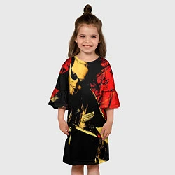 Платье клеш для девочки Redwood original, цвет: 3D-принт — фото 2