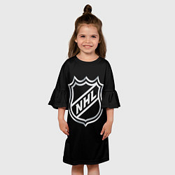 Платье клеш для девочки NHL, цвет: 3D-принт — фото 2