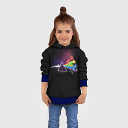 Толстовка-худи детская Покемоны, цвет: 3D-синий — фото 2