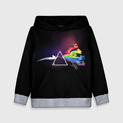 Толстовка-худи детская Покемоны, цвет: 3D-меланж