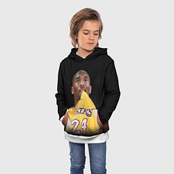 Толстовка-худи детская Kobe Bryant, цвет: 3D-белый — фото 2