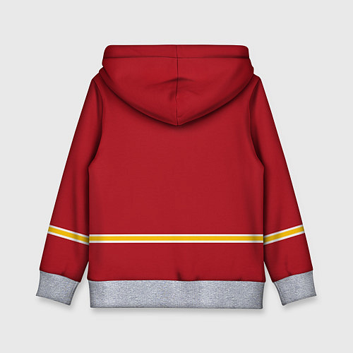 Детская толстовка Calgary Flames / 3D-Меланж – фото 2