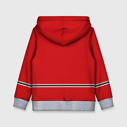 Детская толстовка Chicago Blackhawks / 3D-Меланж – фото 2