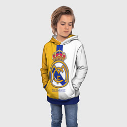 Толстовка-худи детская Real Madrid CF, цвет: 3D-синий — фото 2