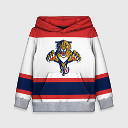 Толстовка-худи детская Florida Panthers, цвет: 3D-меланж