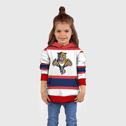 Толстовка-худи детская Florida Panthers, цвет: 3D-красный — фото 2