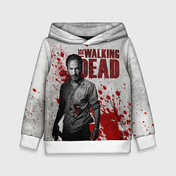 Толстовка-худи детская Walking Dead: Rick Grimes, цвет: 3D-белый