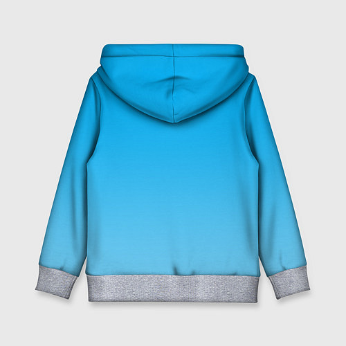 Детская толстовка Задумчивый Барт / 3D-Меланж – фото 2