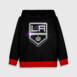 Толстовка-худи детская Los Angeles Kings, цвет: 3D-красный