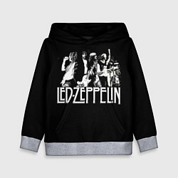 Толстовка-худи детская Led Zeppelin: Mono, цвет: 3D-меланж