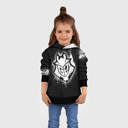 Толстовка-худи детская Gamers 2: Black collection, цвет: 3D-черный — фото 2