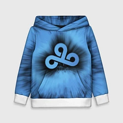 Толстовка-худи детская Team Cloud9, цвет: 3D-белый