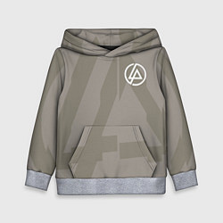 Толстовка-худи детская Linkin Park: Grey style, цвет: 3D-меланж