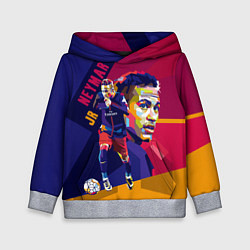 Толстовка-худи детская Jr. Neymar, цвет: 3D-меланж