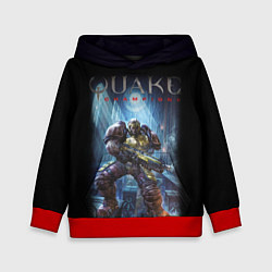 Толстовка-худи детская Quake: Soldier Champion, цвет: 3D-красный