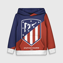 Толстовка-худи детская Atletico Madrid FC 1903, цвет: 3D-белый